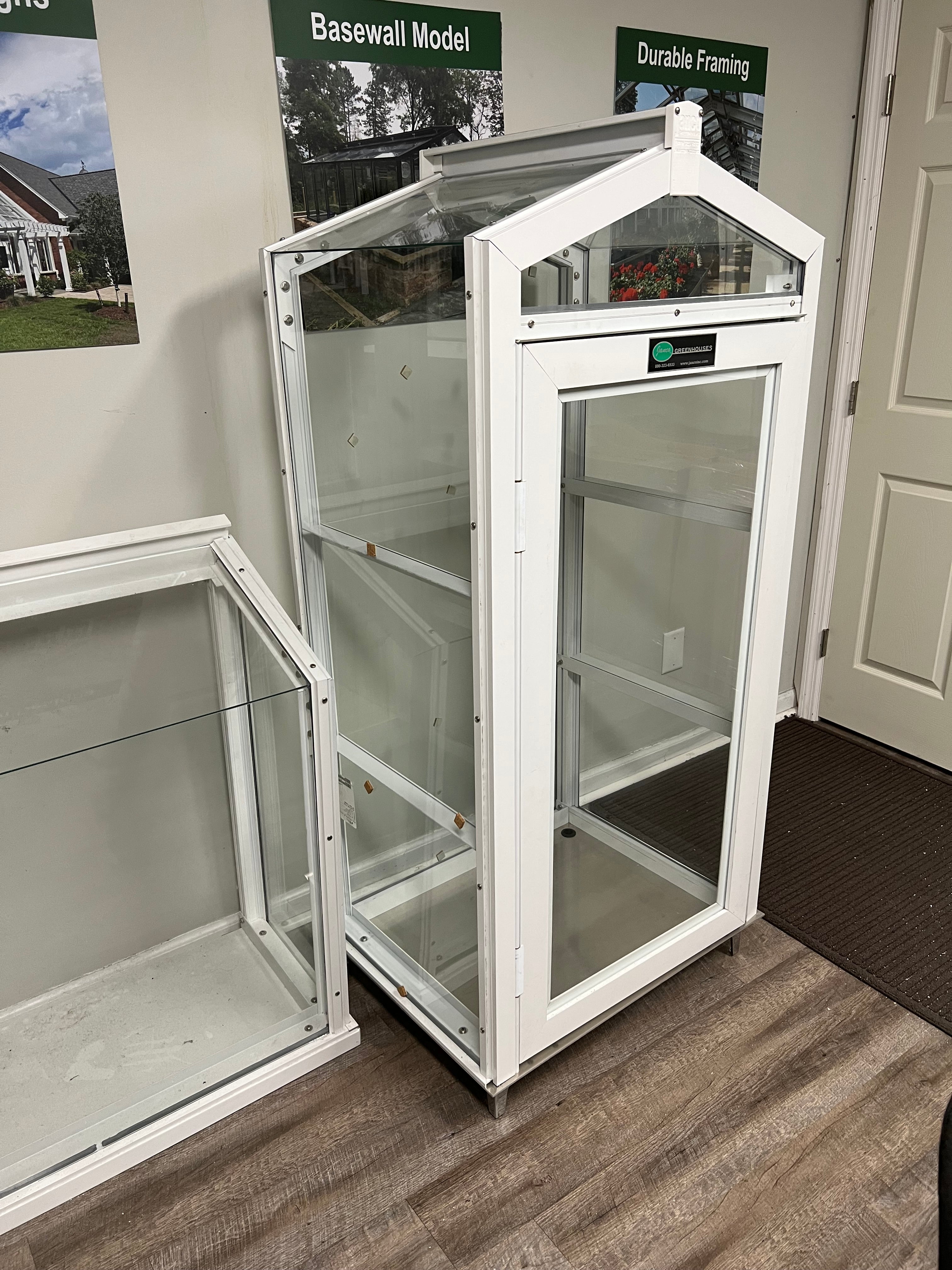Glass Butterfly Enclosure/Outdoor Garden Cabinet