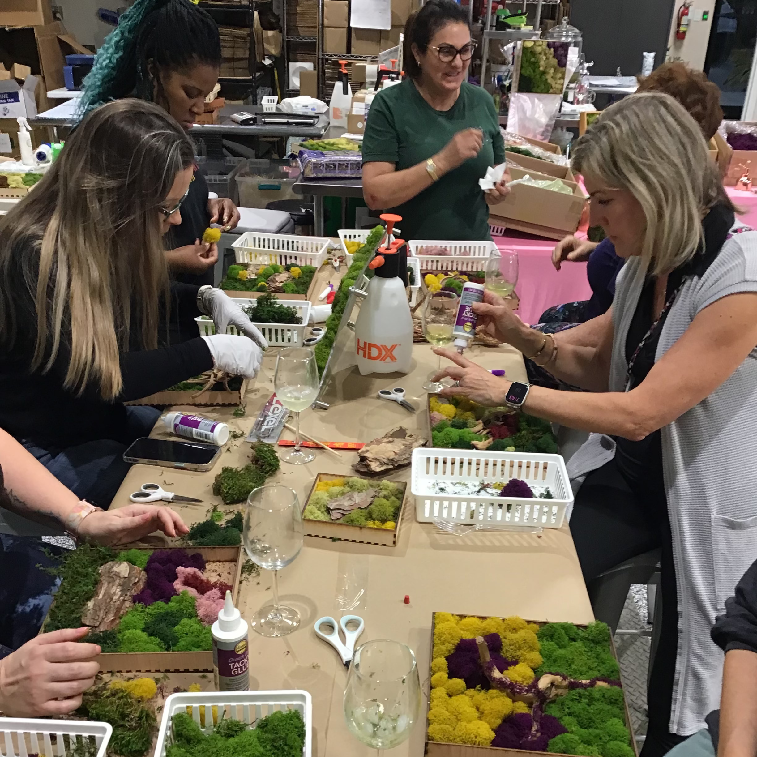 Moss Art Frame Workshop - August 20th at 6 PM