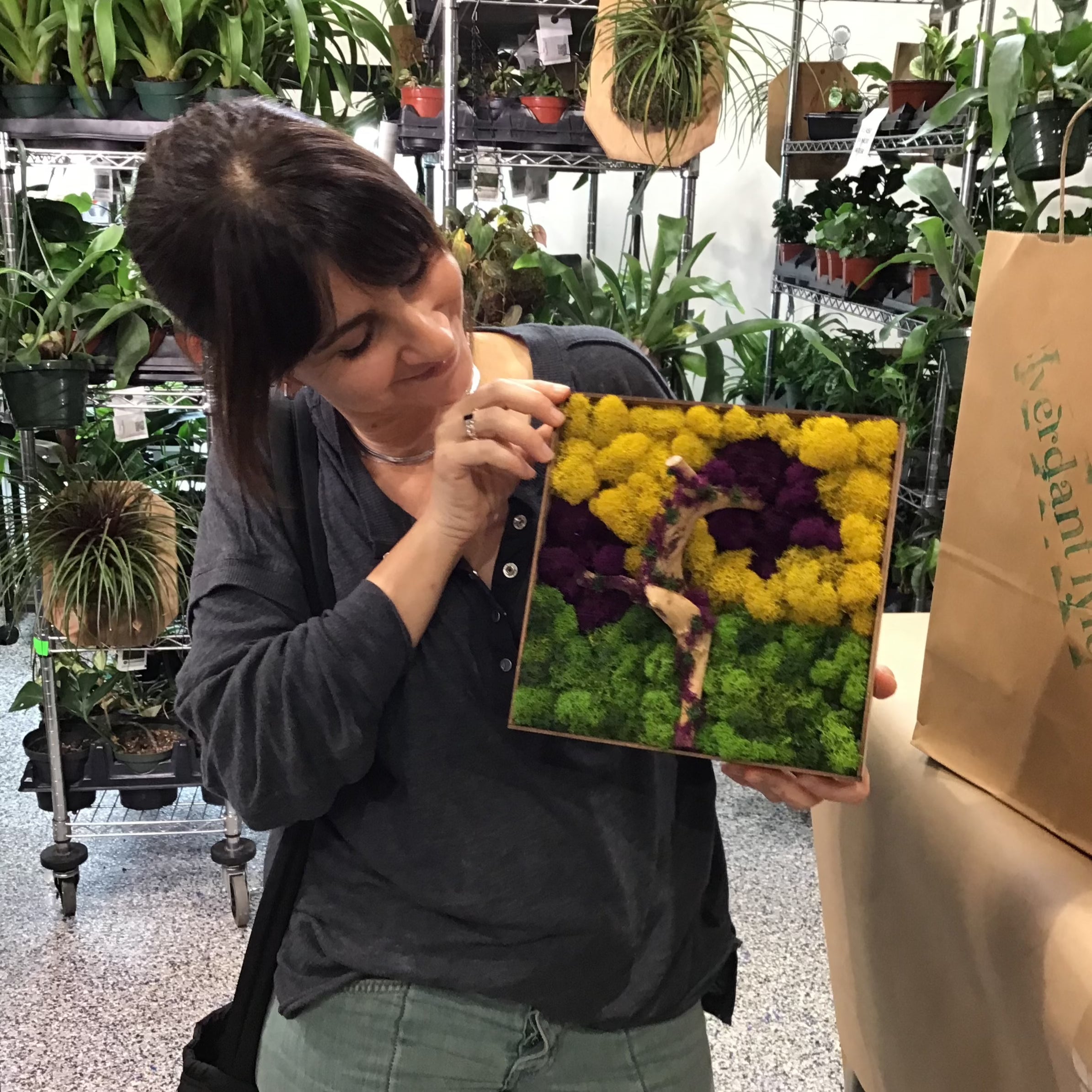 Moss Art Frame Workshop - August 20th at 6 PM