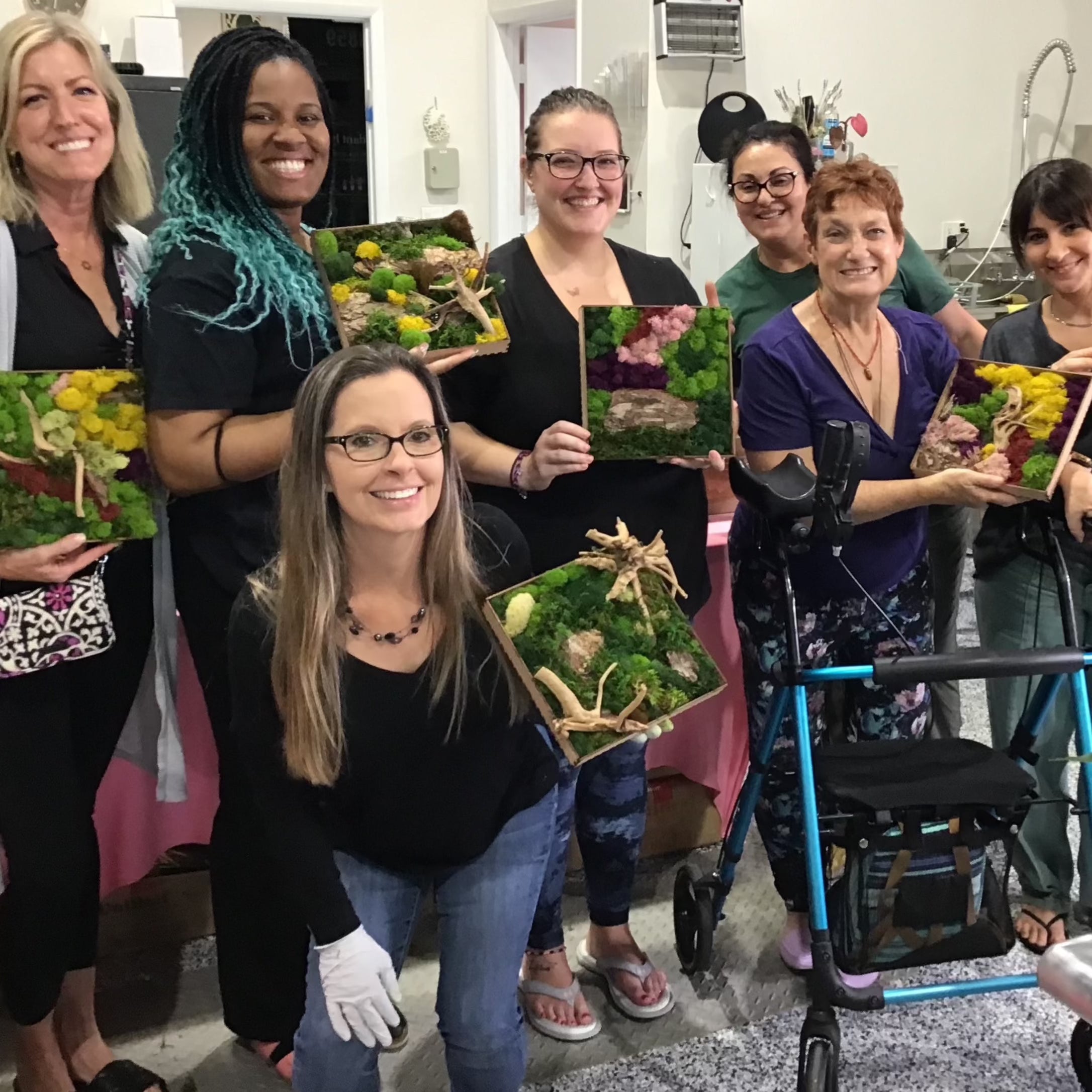 Moss Art Frame Workshop - August 20th at 6 PM