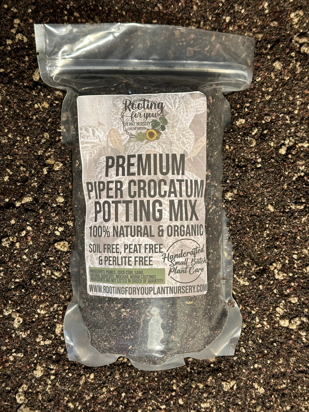 Piper Crocatum Premium Potting Mix