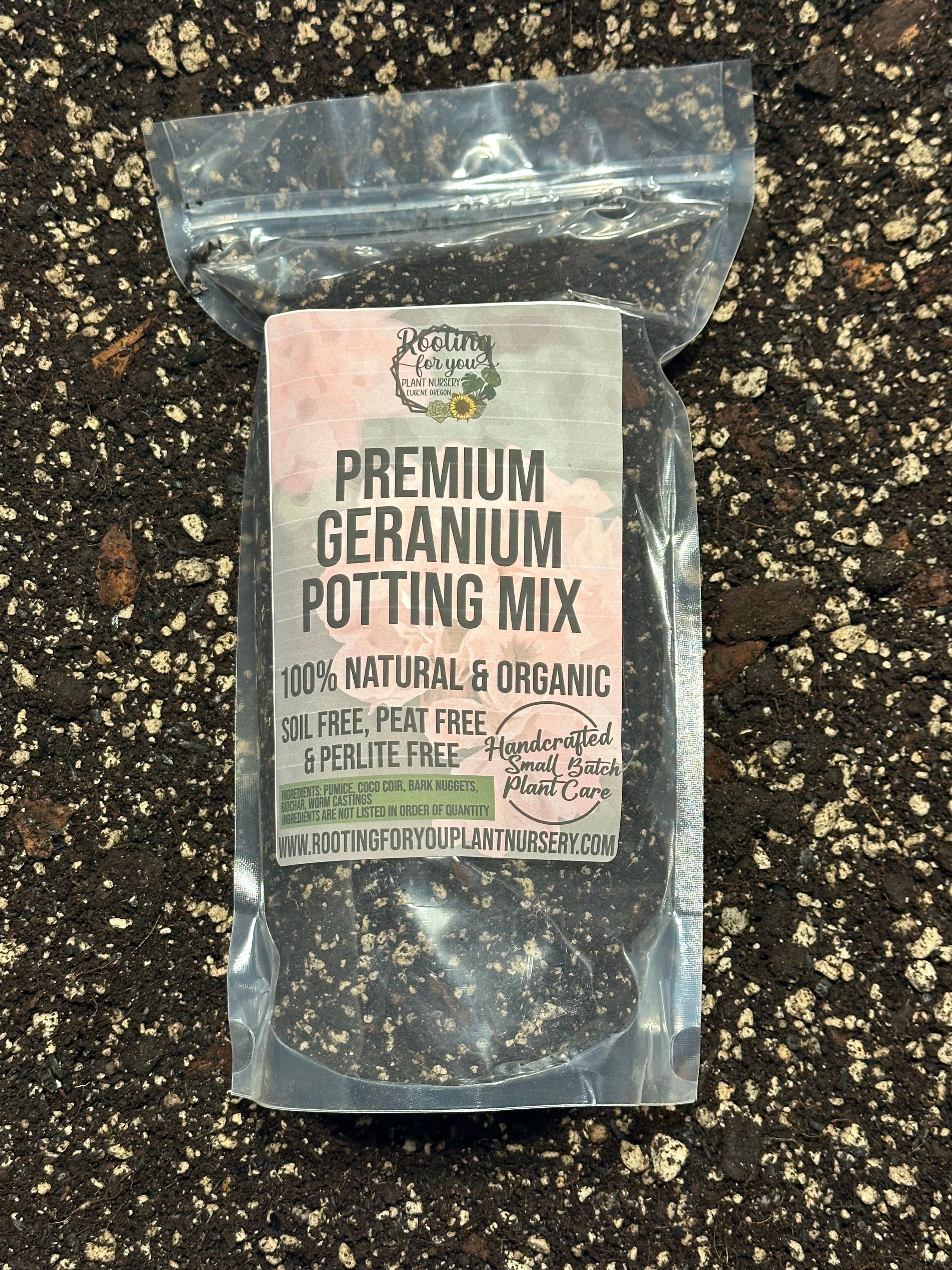 Geranium Premium Potting Mix
