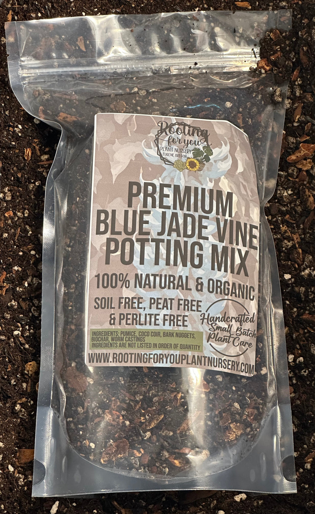 Blue Jade Vine Premium Potting Mix