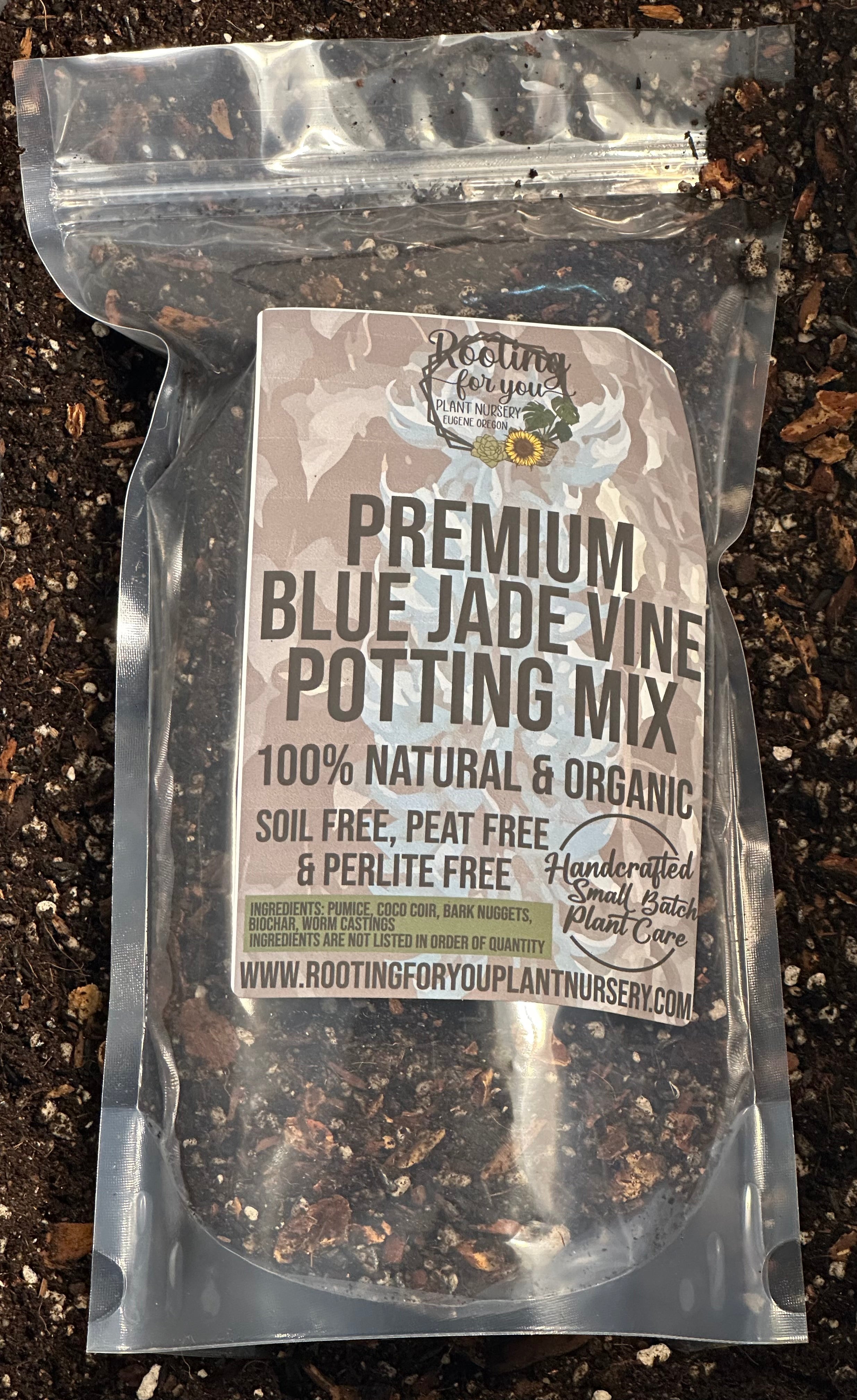 Blue Jade Vine Premium Potting Mix