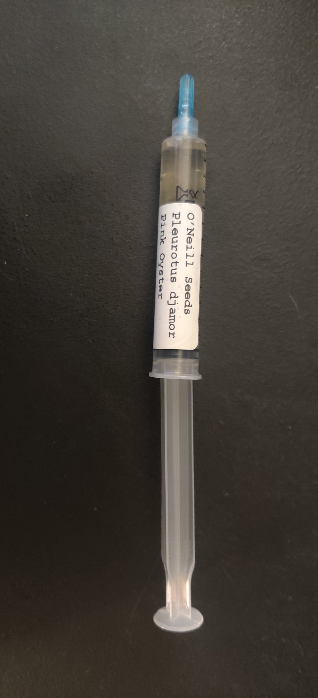 Gourmet Pink Oyster Mushroom Liquid Culture Syringe (Pleurotus djamor) 12cc