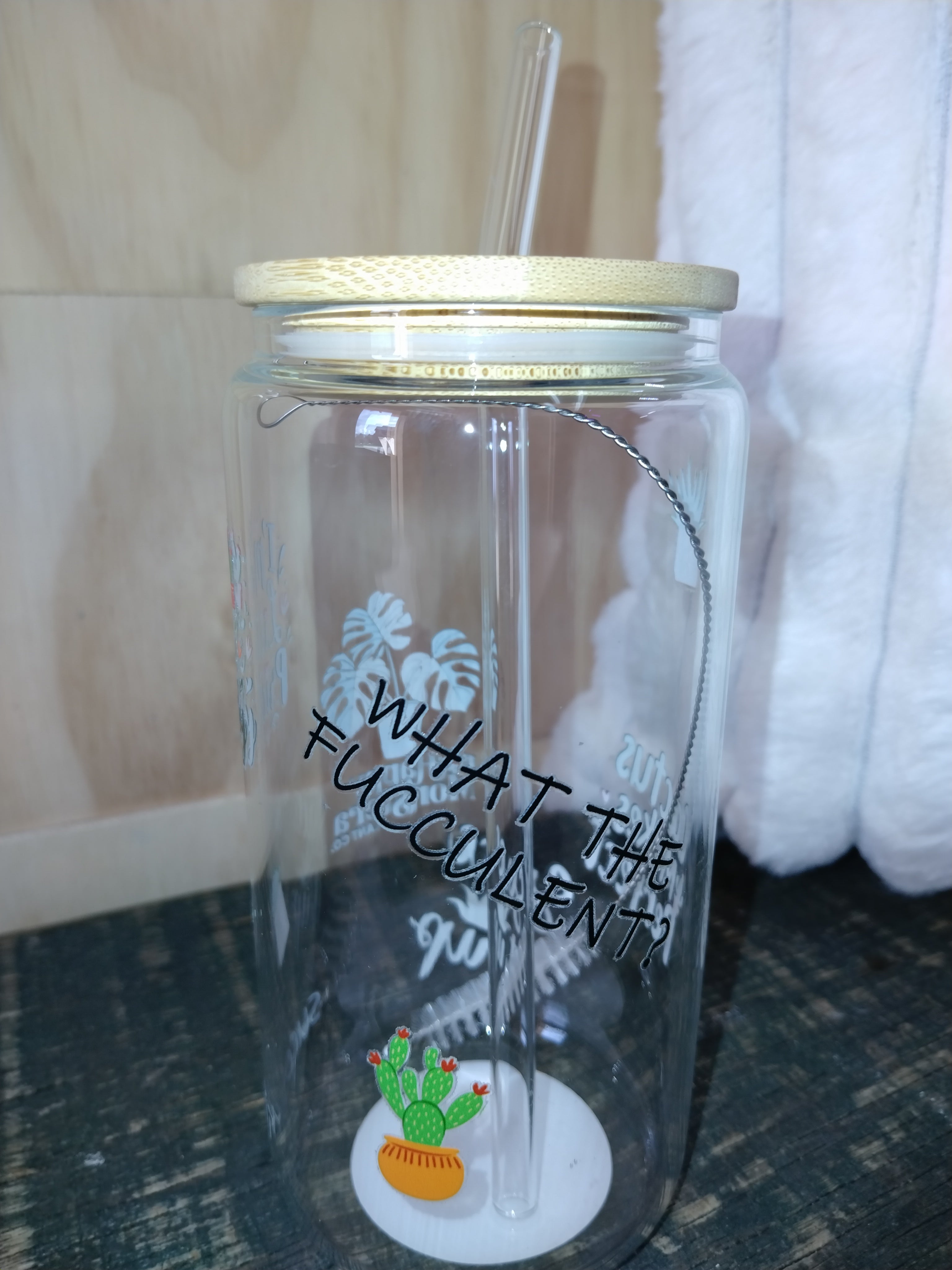 glass tumbler