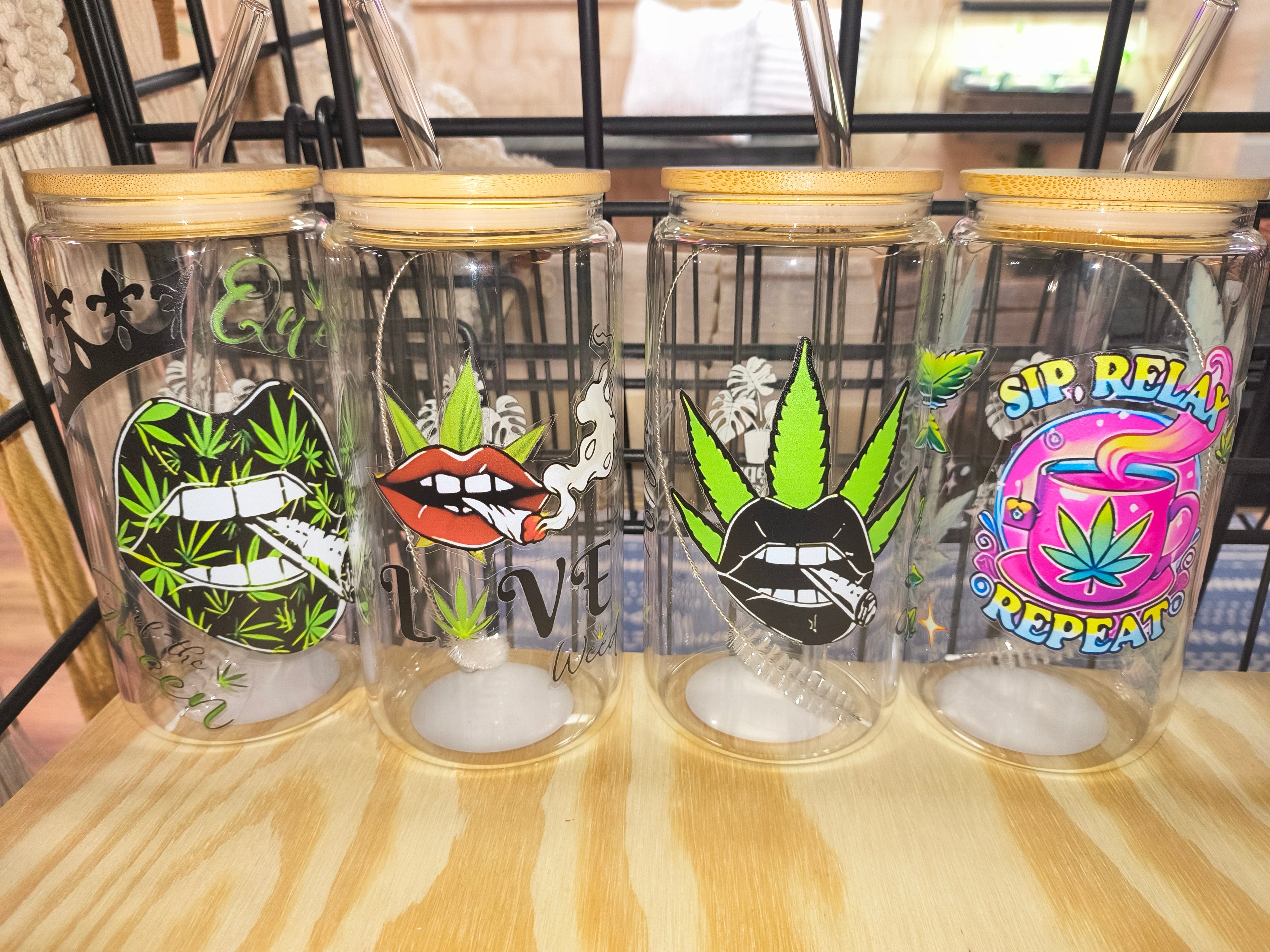 glass tumbler