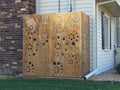 Metal Privacy Screen or Large Metal Wall Art (46" Inch)