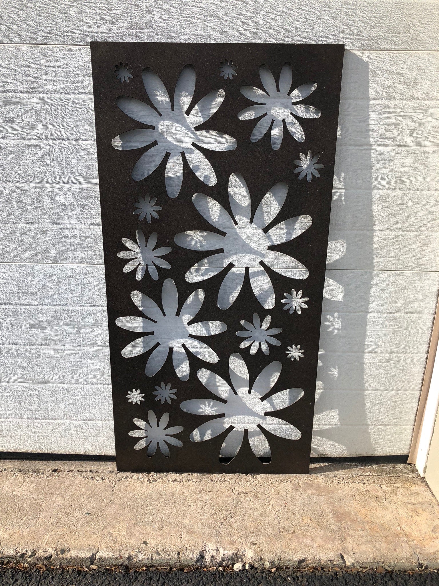 Outdoor Metal Garden Privacy Screen Panels (60” & 72”) – Heavy-Duty Steel for Patio & Fence