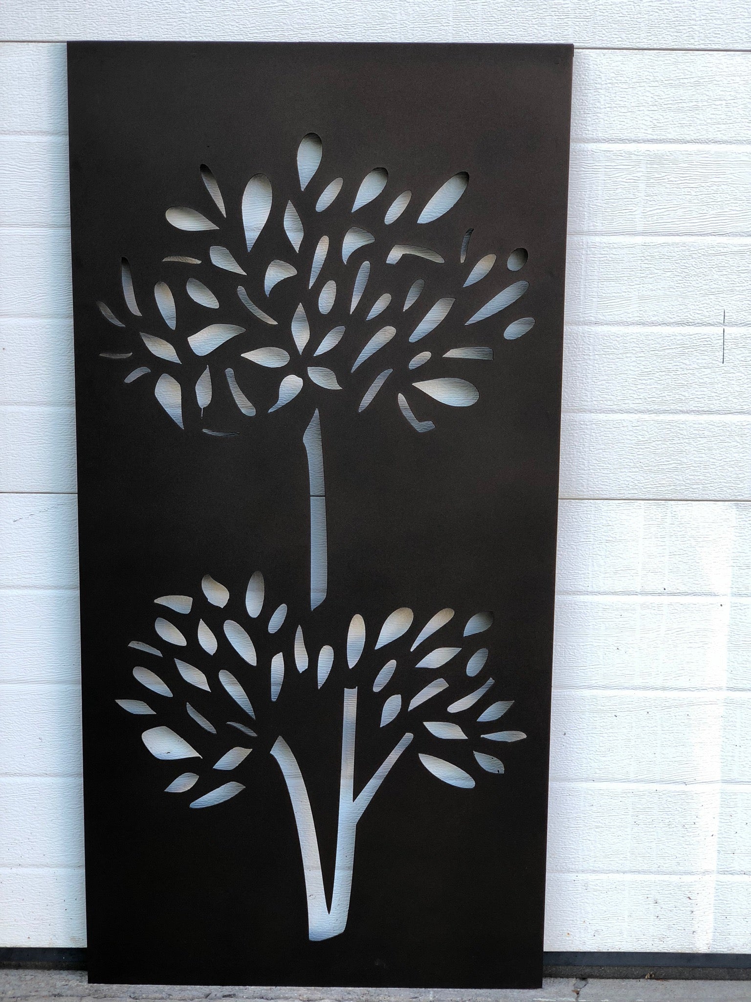 Outdoor Privacy Screen or Extra Large Wall Art (46" Inch)