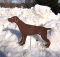 German Shorthaired Pointer Garden Stake or Wall Hanging (Style 1)