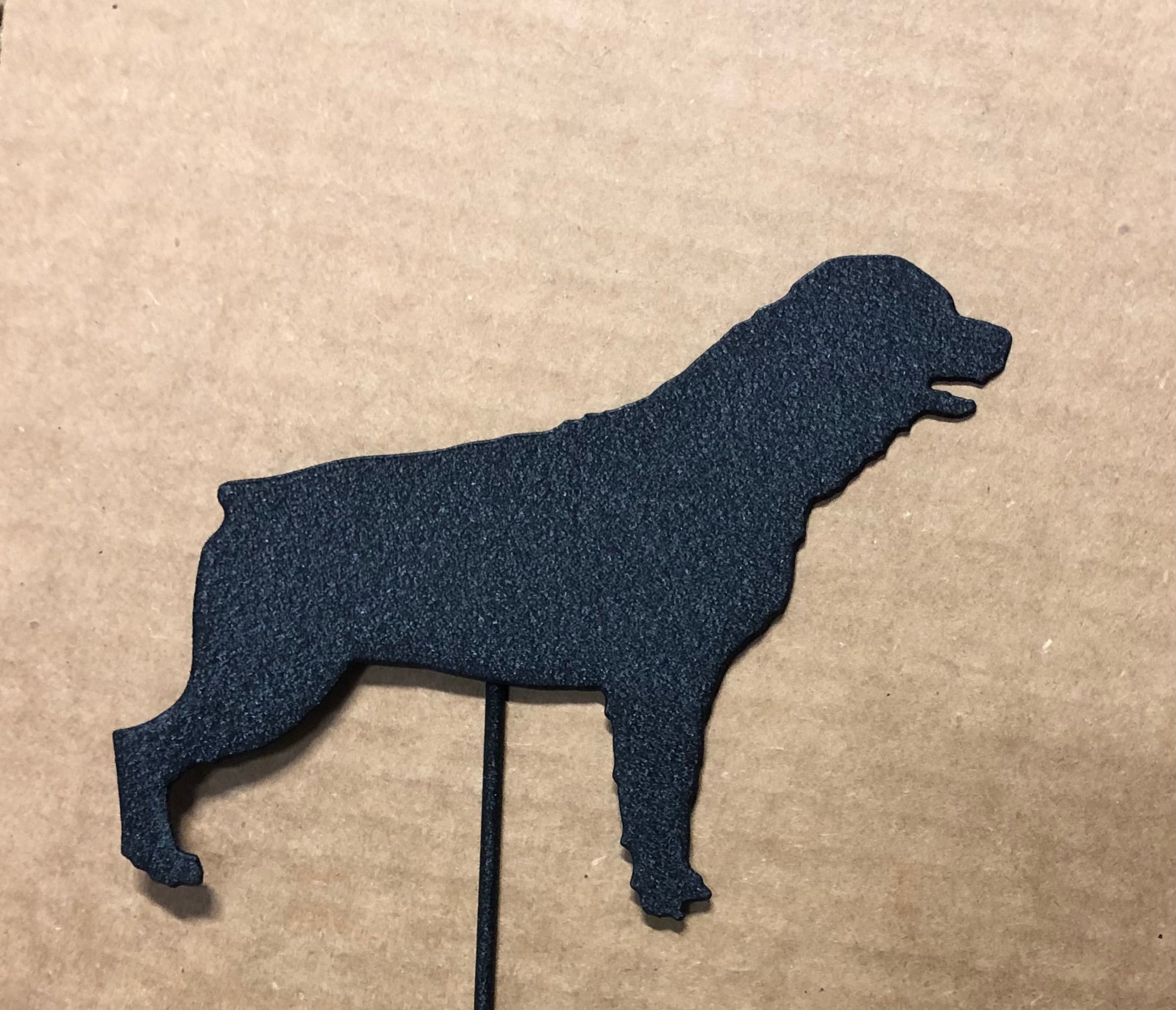 Rottweiler Garden Stake or Wall Hanging