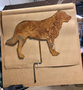Flat-Coated Retriever Garden Stake or Wall Hanging