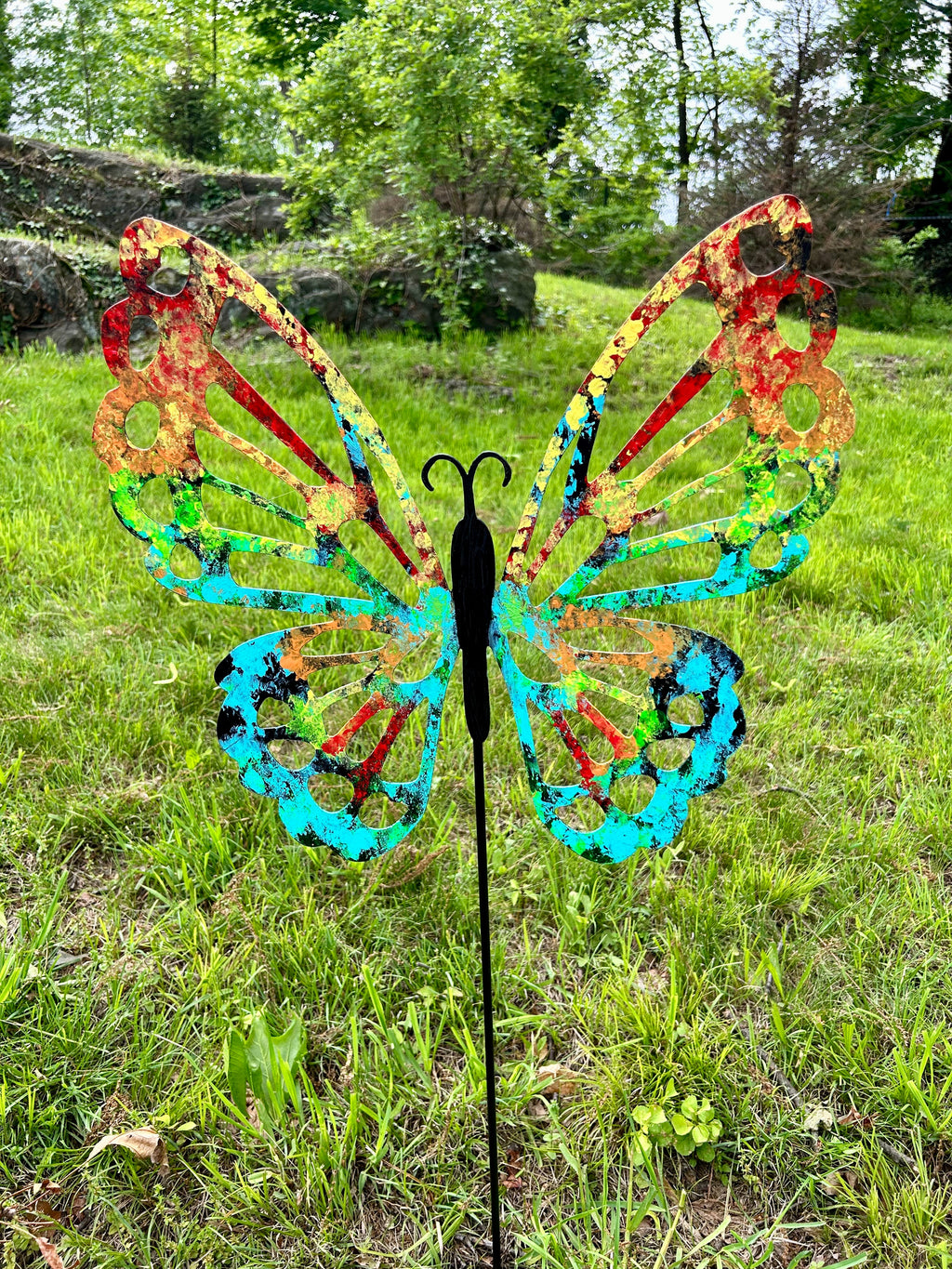 Butterfly Garden Stake