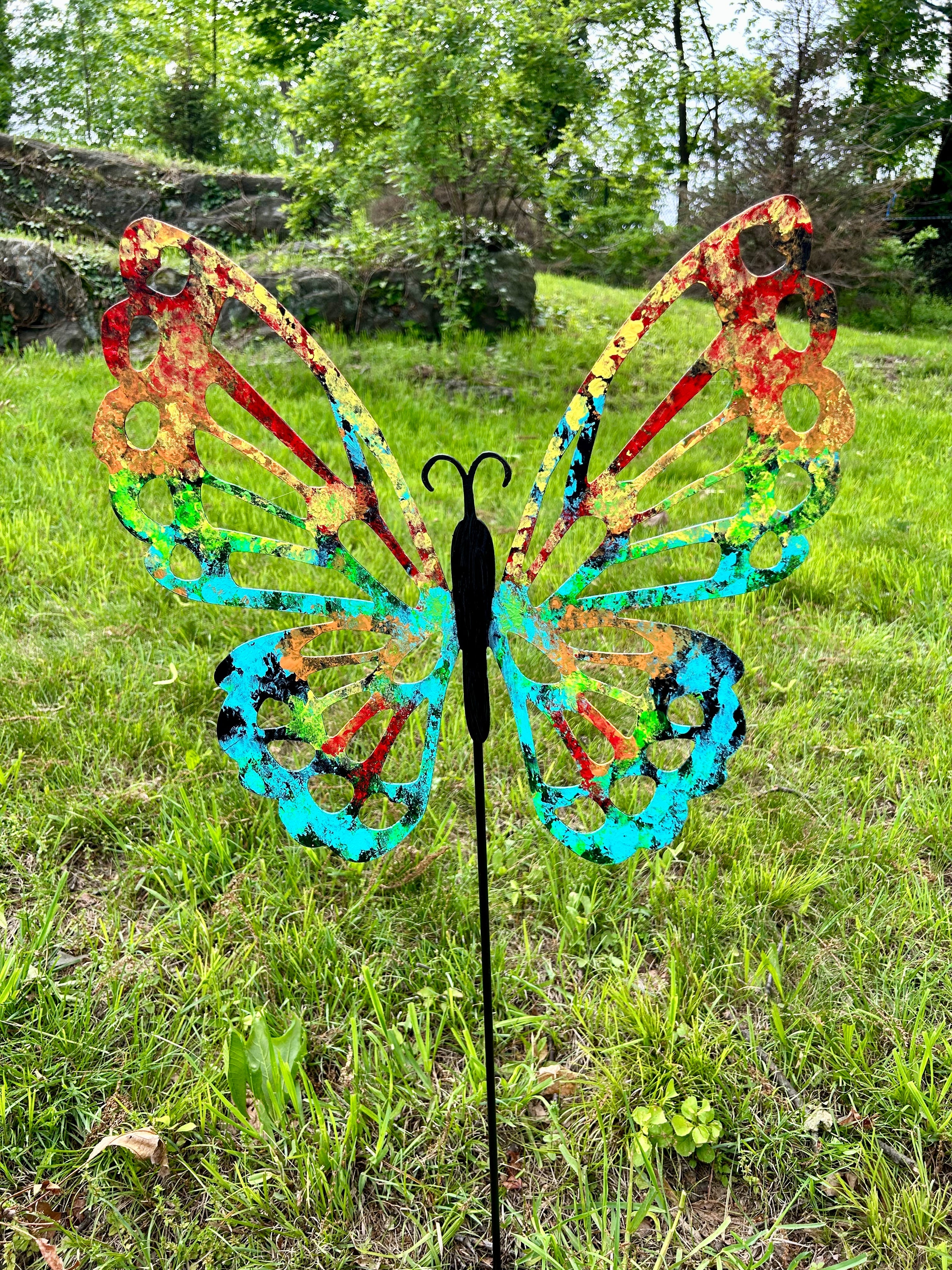 Butterfly Garden Stake