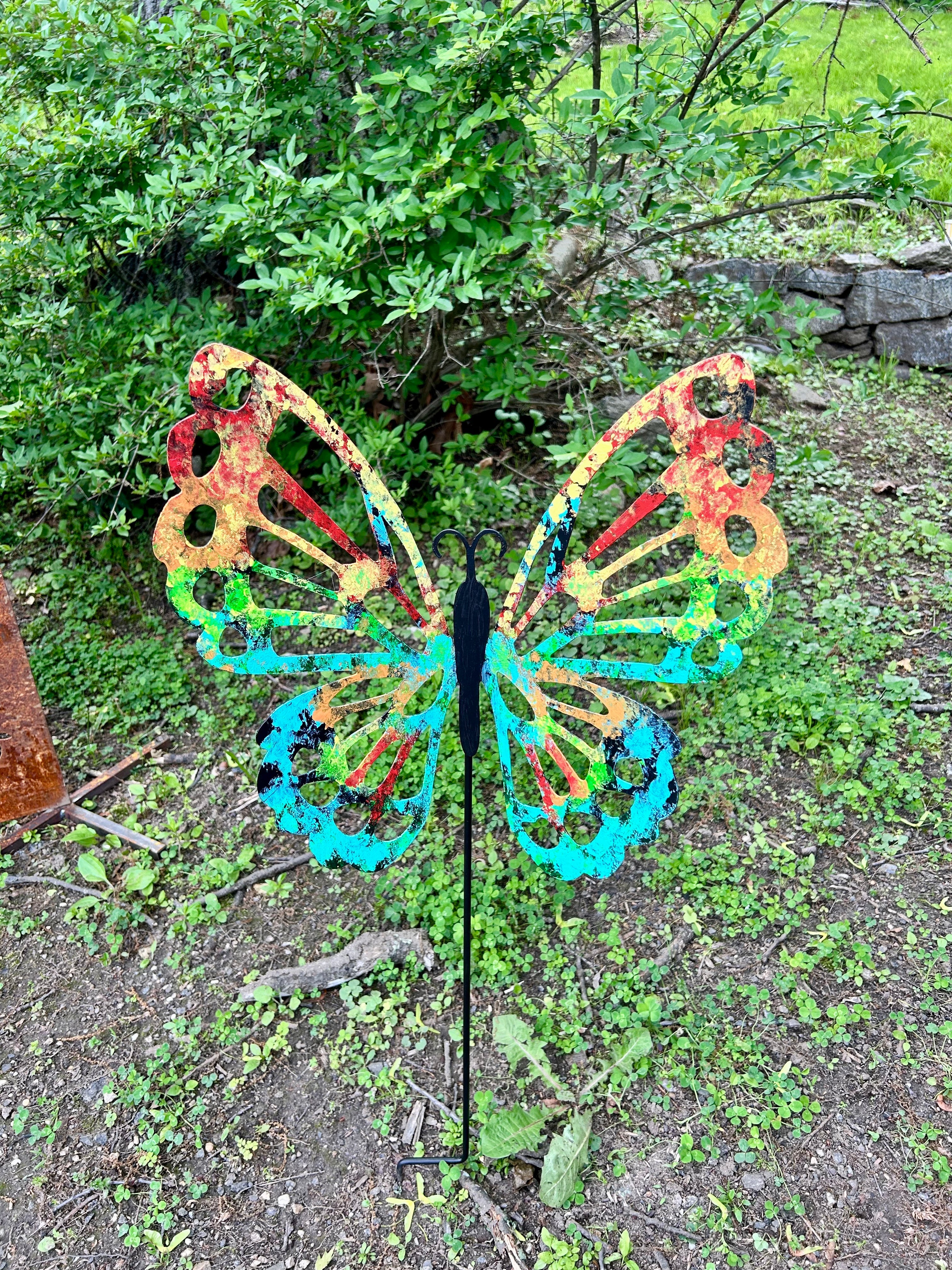 Butterfly Garden Stake