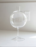 9.5"H Clear Glass Bud Vase