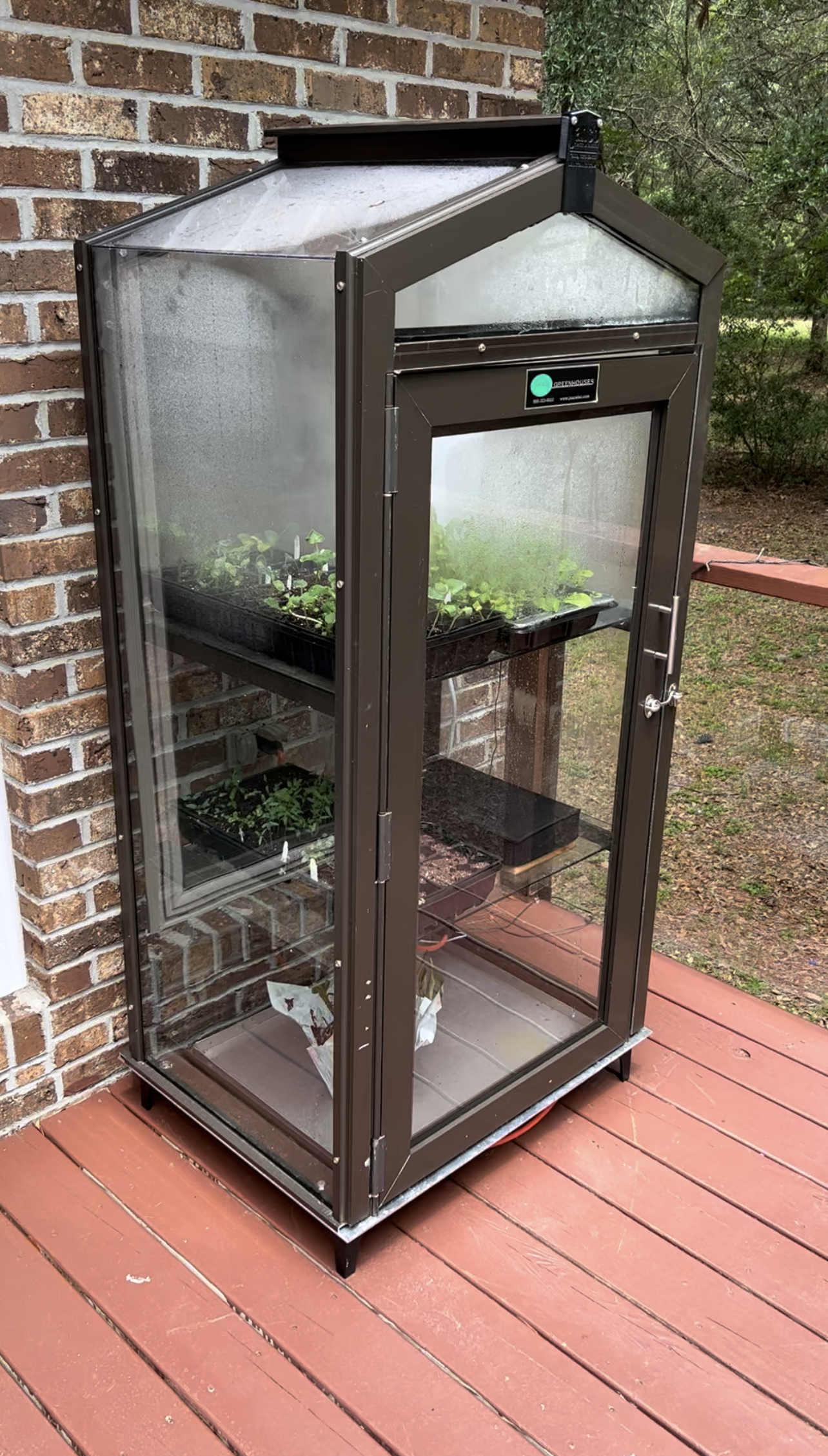 Glass Butterfly Enclosure/Outdoor Garden Cabinet