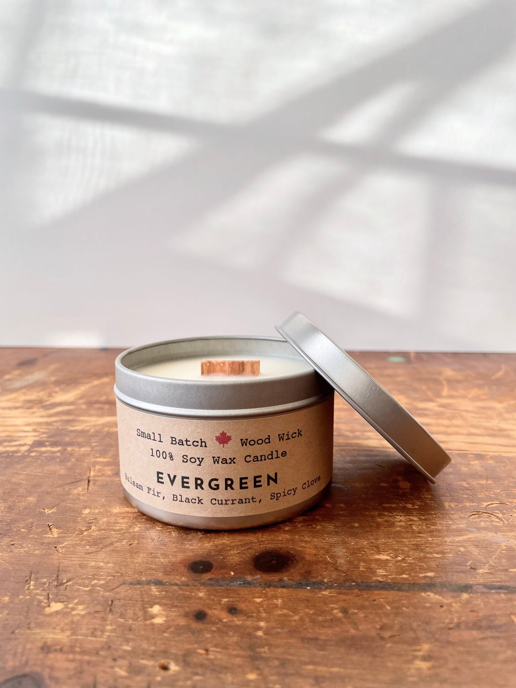 "Festive Garden" Gift Box: Chai, Stickers, Evergreen Candle, Cards, Meditations, Journal, Herbal Tea + White Polka-Dot Growing Kits (Winter Dreaming)
