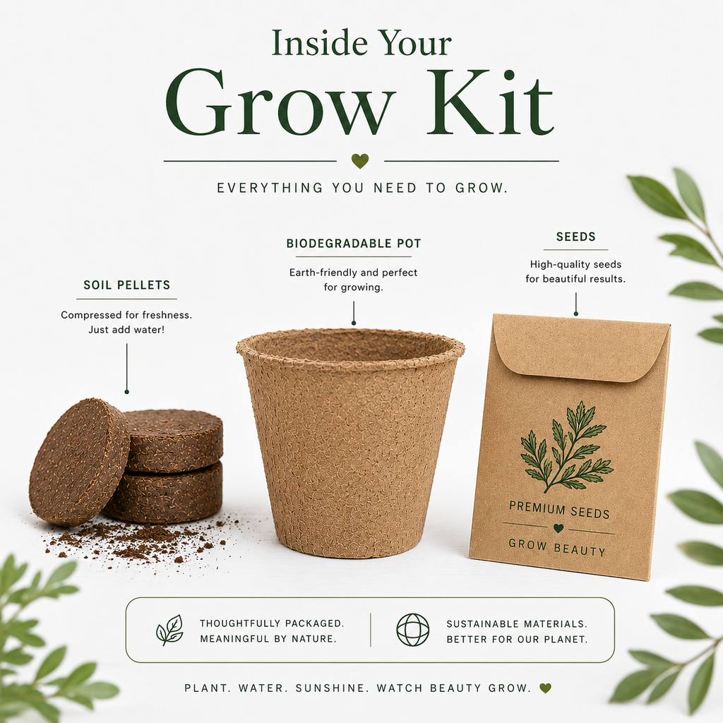 Oregon Black Eyed Susan Wildflower Grow Kit