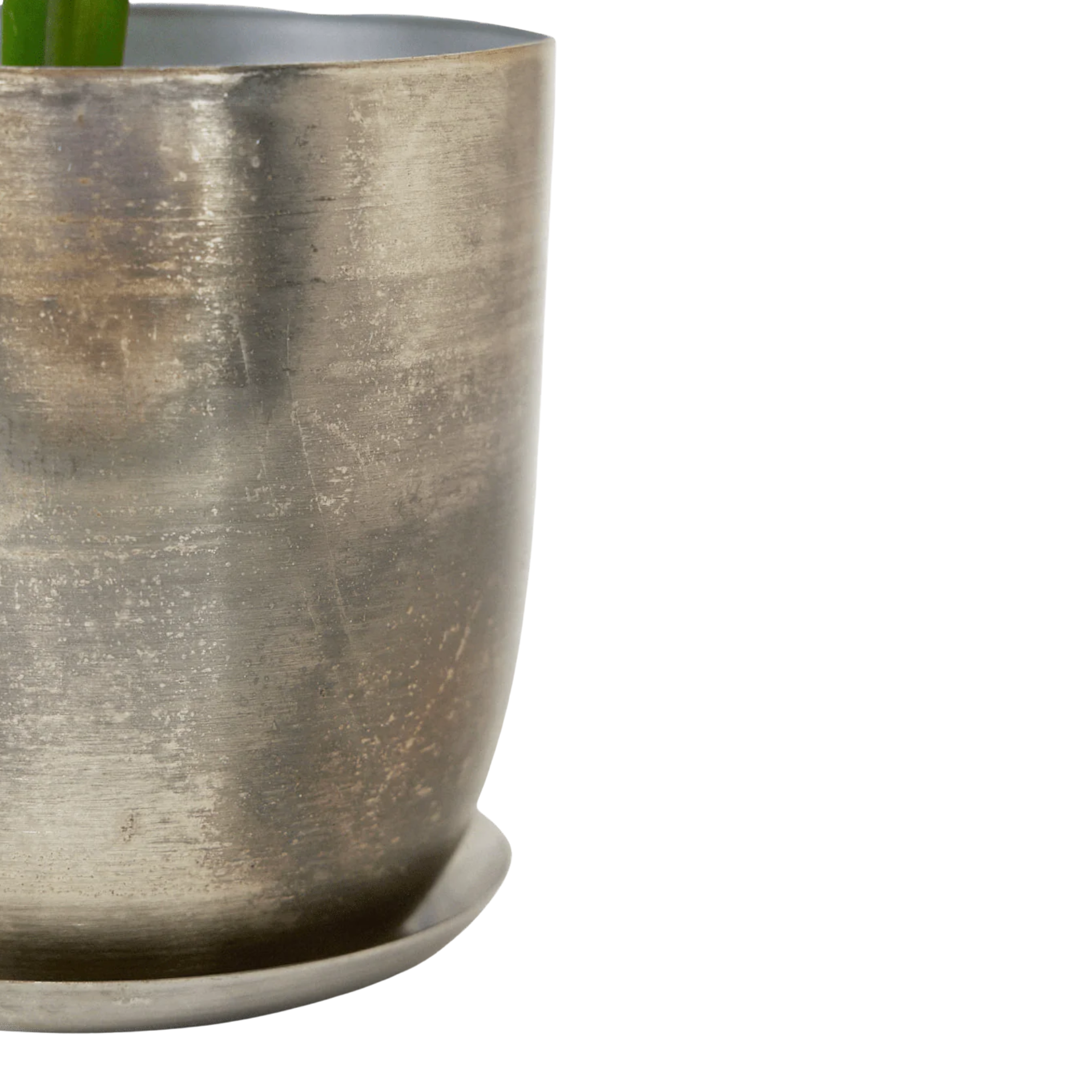 Jo Metal Planter With Drainage Hole