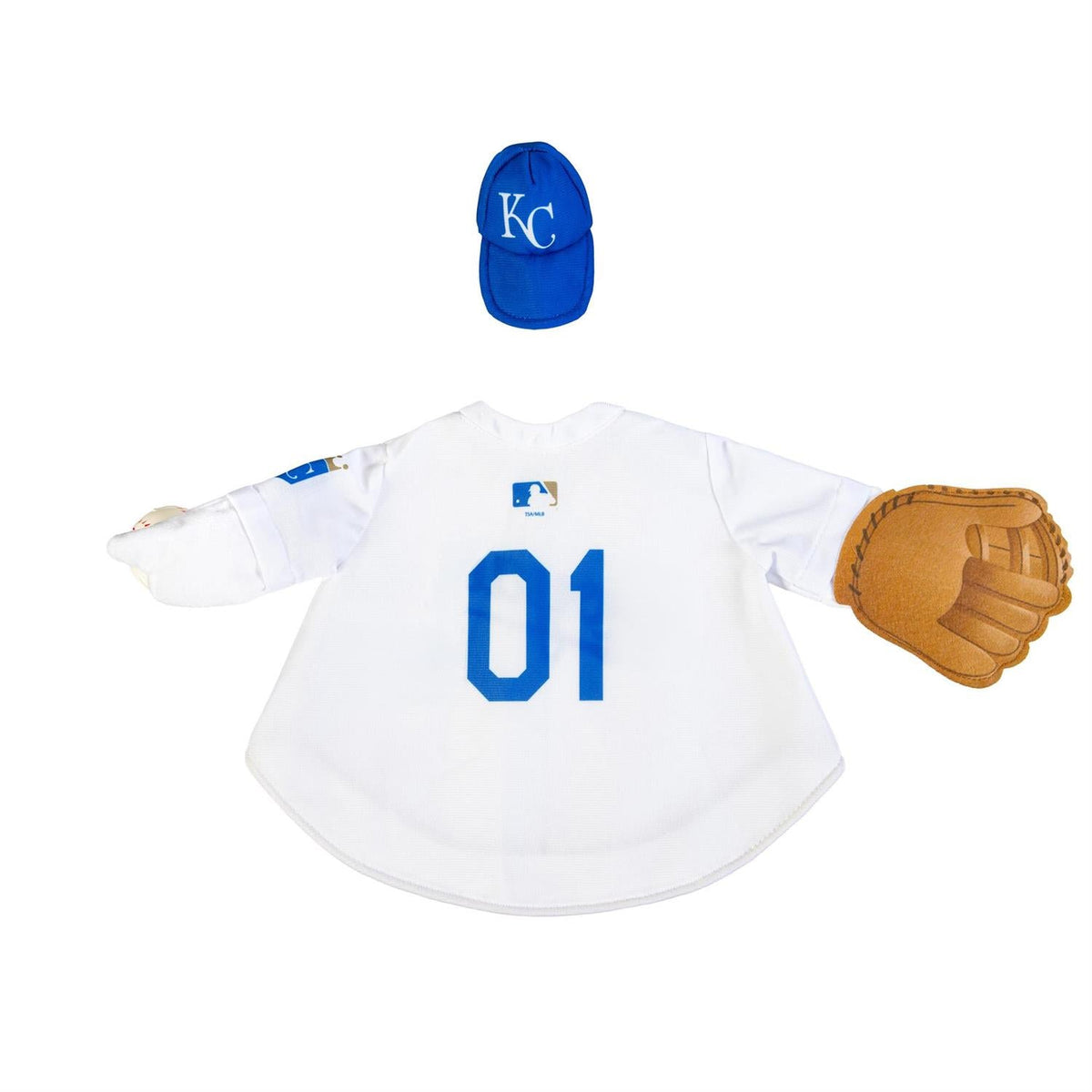 Kansas City Royals Porch Goose Outfit for 21-Inch Goose