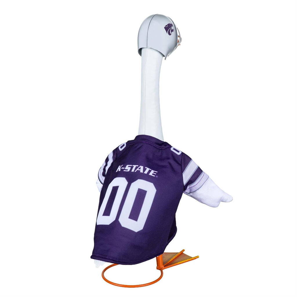 Kansas State Wildcats Football Outfit with Helmet for 21-Inch Porch Goose