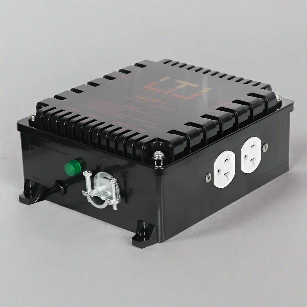 LTL Controls Master 4 Lighting Relay Controller, without Timer (120V & 240V Universal Plug)