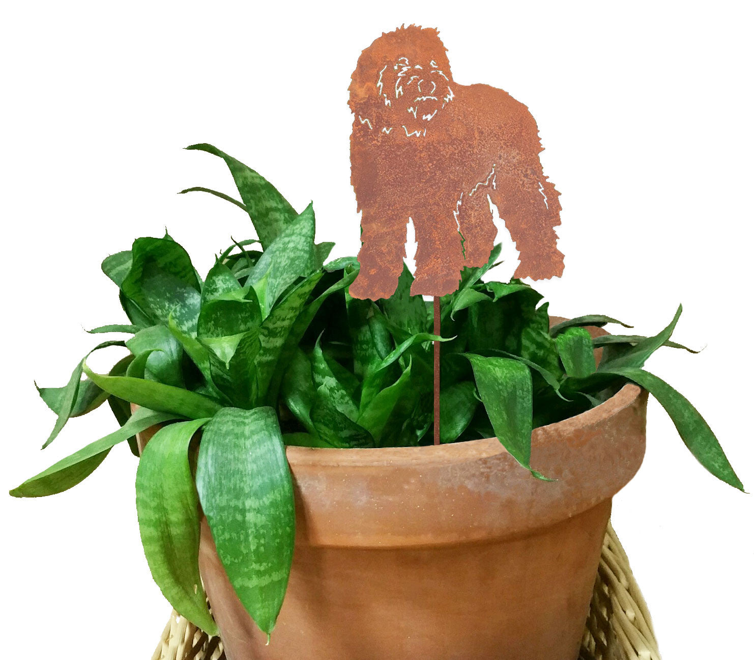 Labradoodle Plant Stake / Decorative Plant Marker