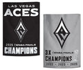 Las Vegas Aces 3X WNBA Champions 2 Sided Garden Flag