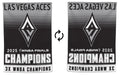 Las Vegas Aces 2025 Champions Banner