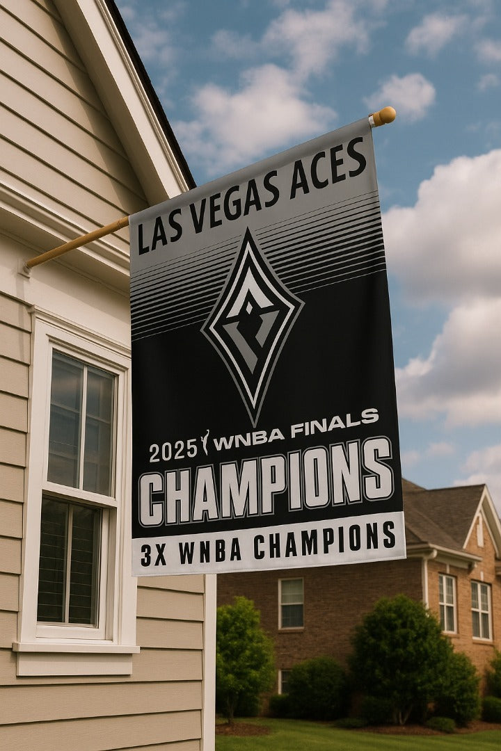 Las Vegas Aces 2025 Champions Banner