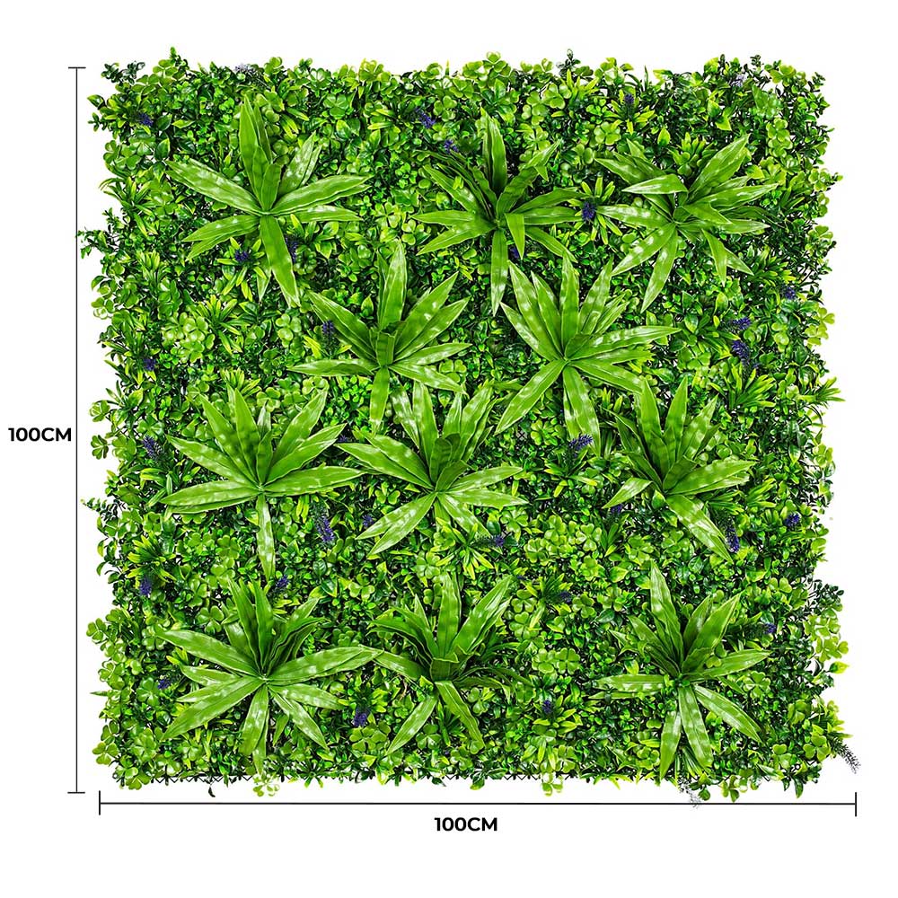 Sample Panel – Lavender Fields Green Wall (Small Sample)