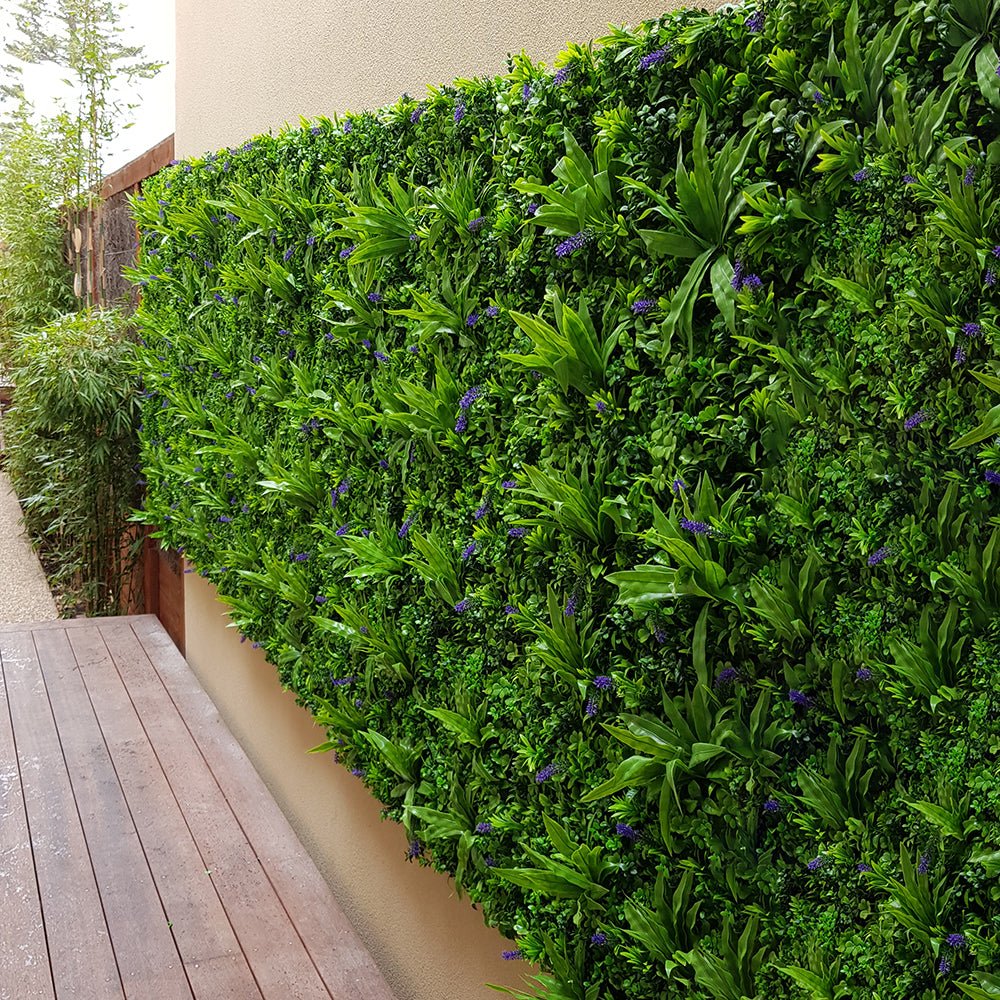 Sample Panel – Lavender Fields Green Wall (Small Sample)