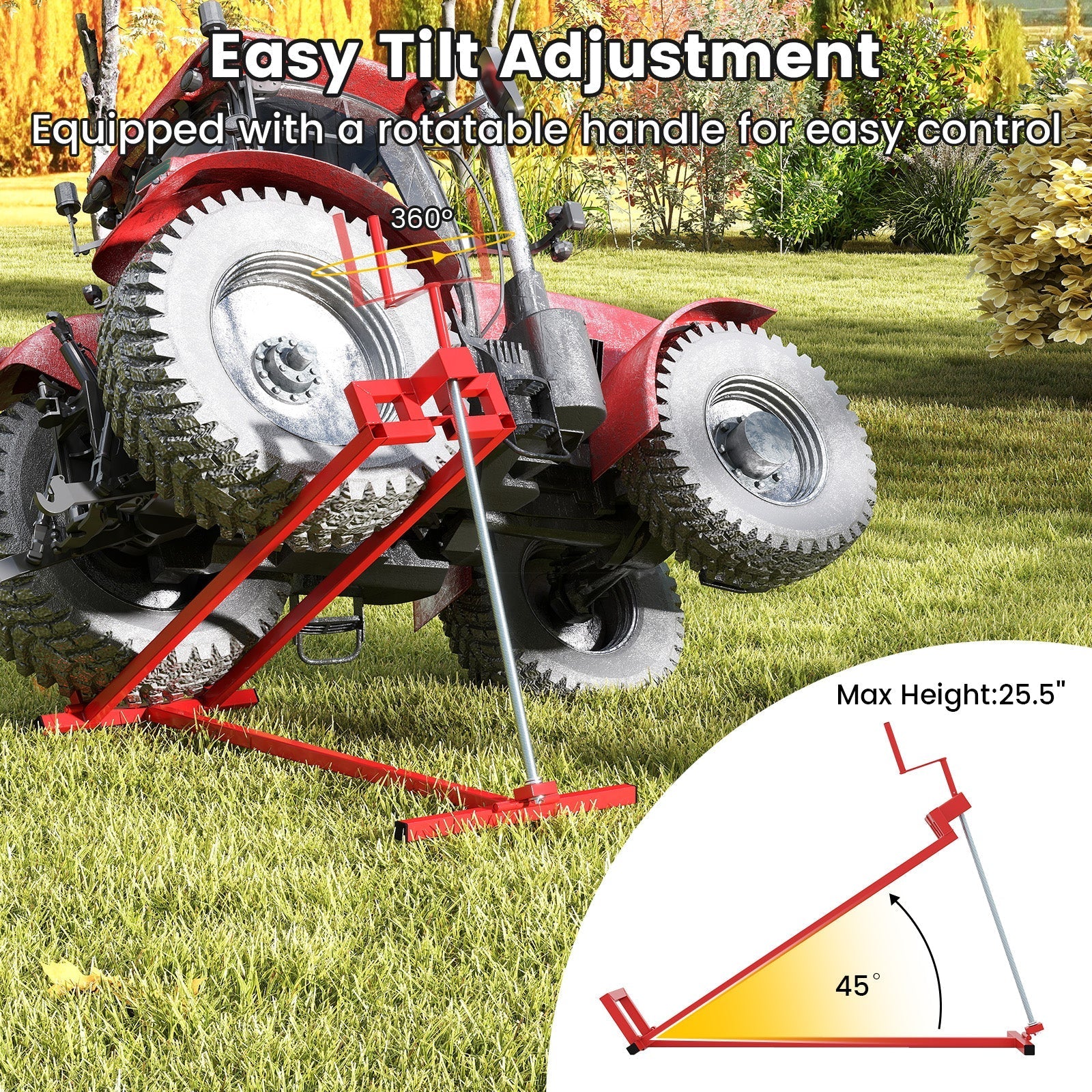 Lawn Mower Lift Jack Riding Mower Lift