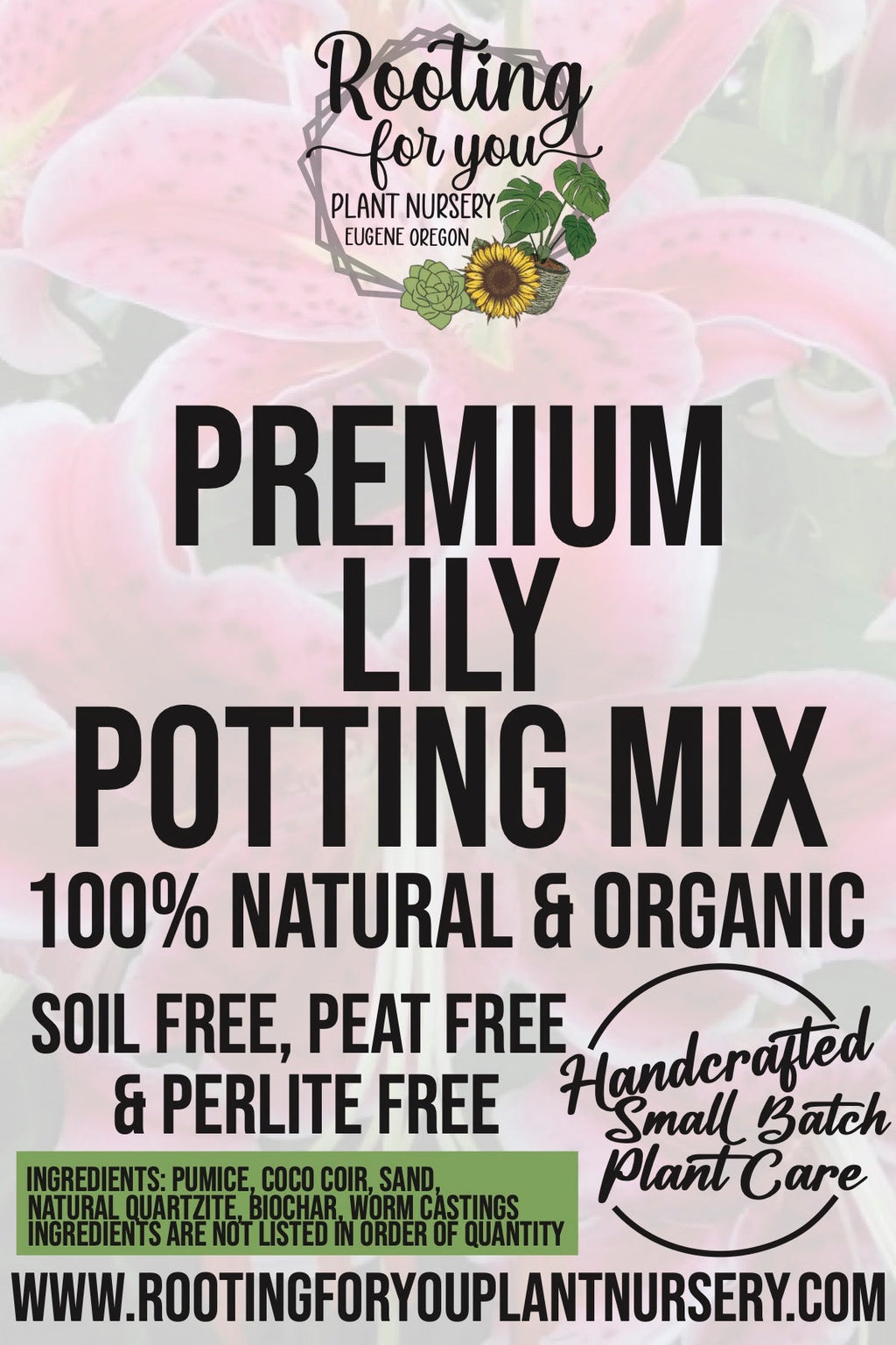 Lily Premium Potting Mix