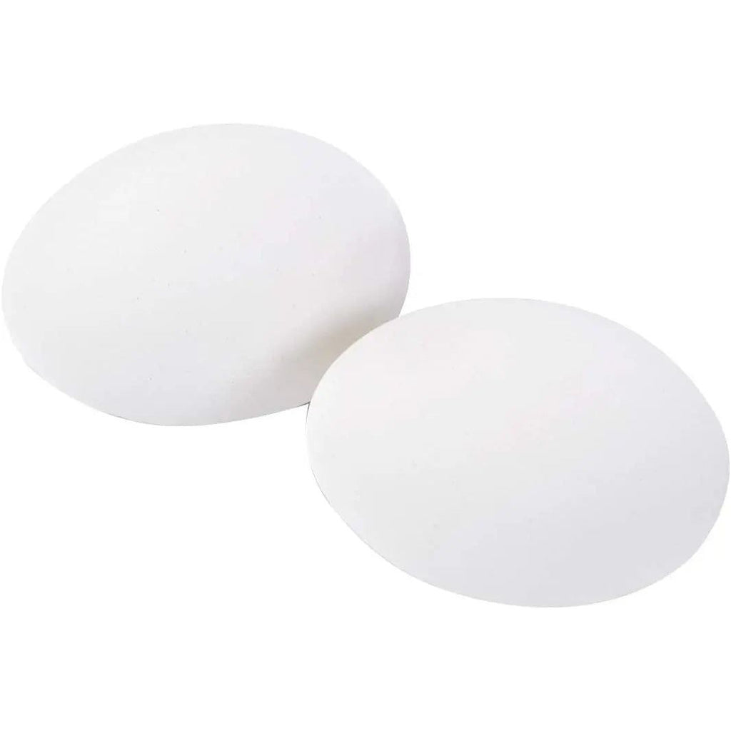 Little Giant Ceramic Nest Eggs 2 Pack 4 Count Fake Chicken Coop Eggs, White