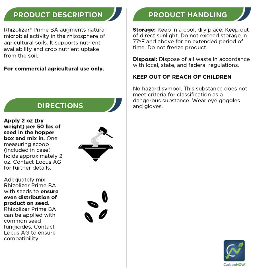Rhizolizer Prime for Cover Crops