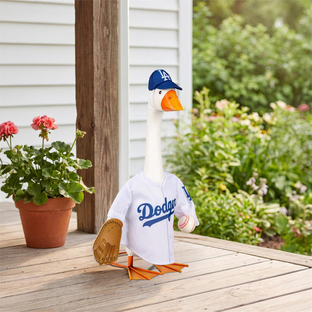 Los Angeles Dodgers Porch Goose Outfit for 21-Inch Goose