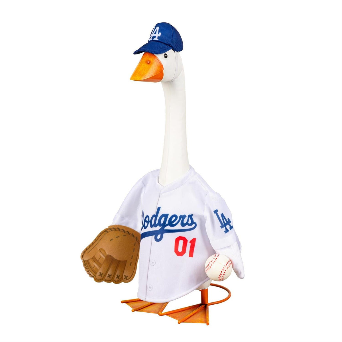 Los Angeles Dodgers Porch Goose Outfit for 21-Inch Goose