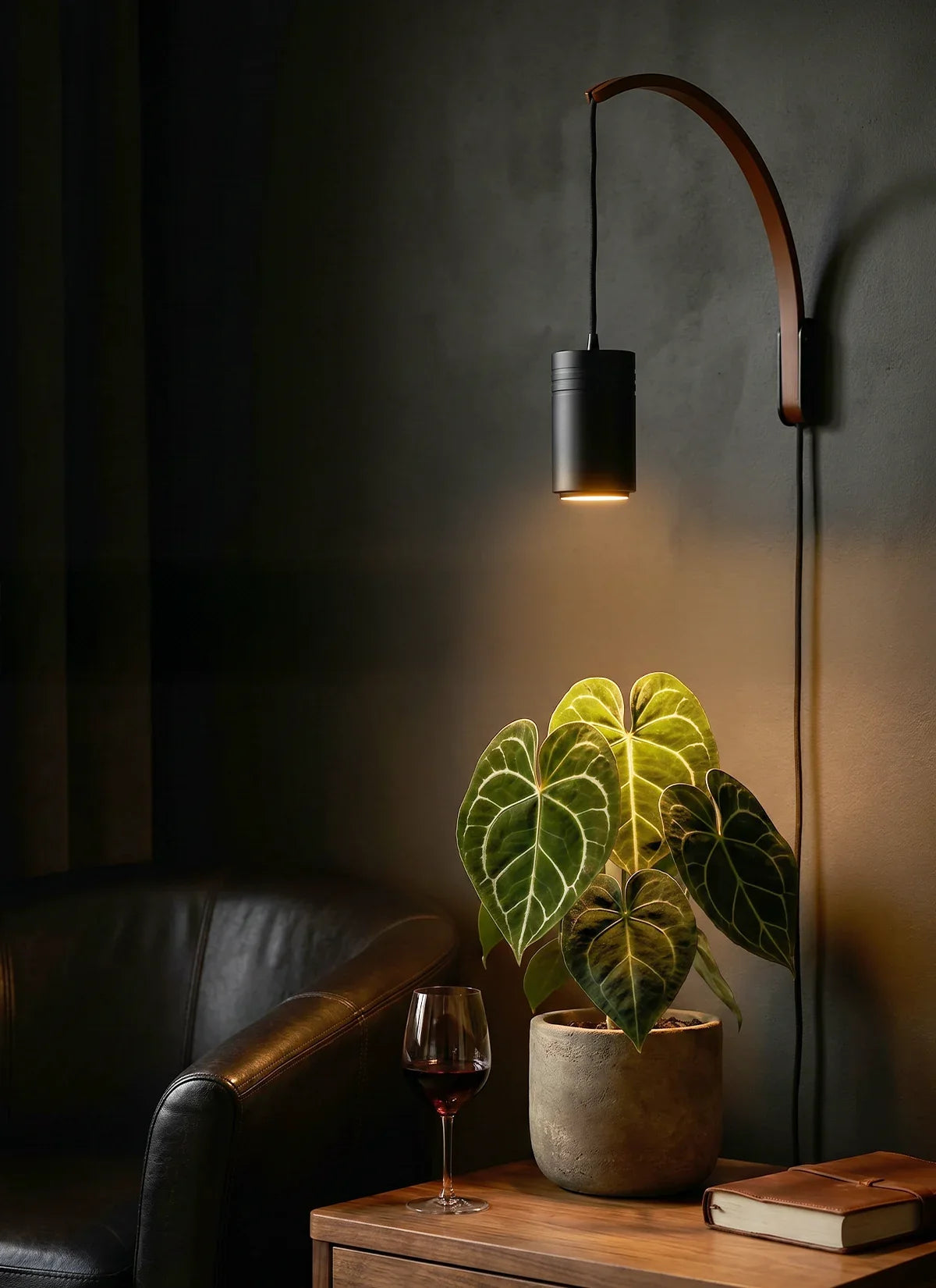 Luna™ Wooden Pendant Wall Mount