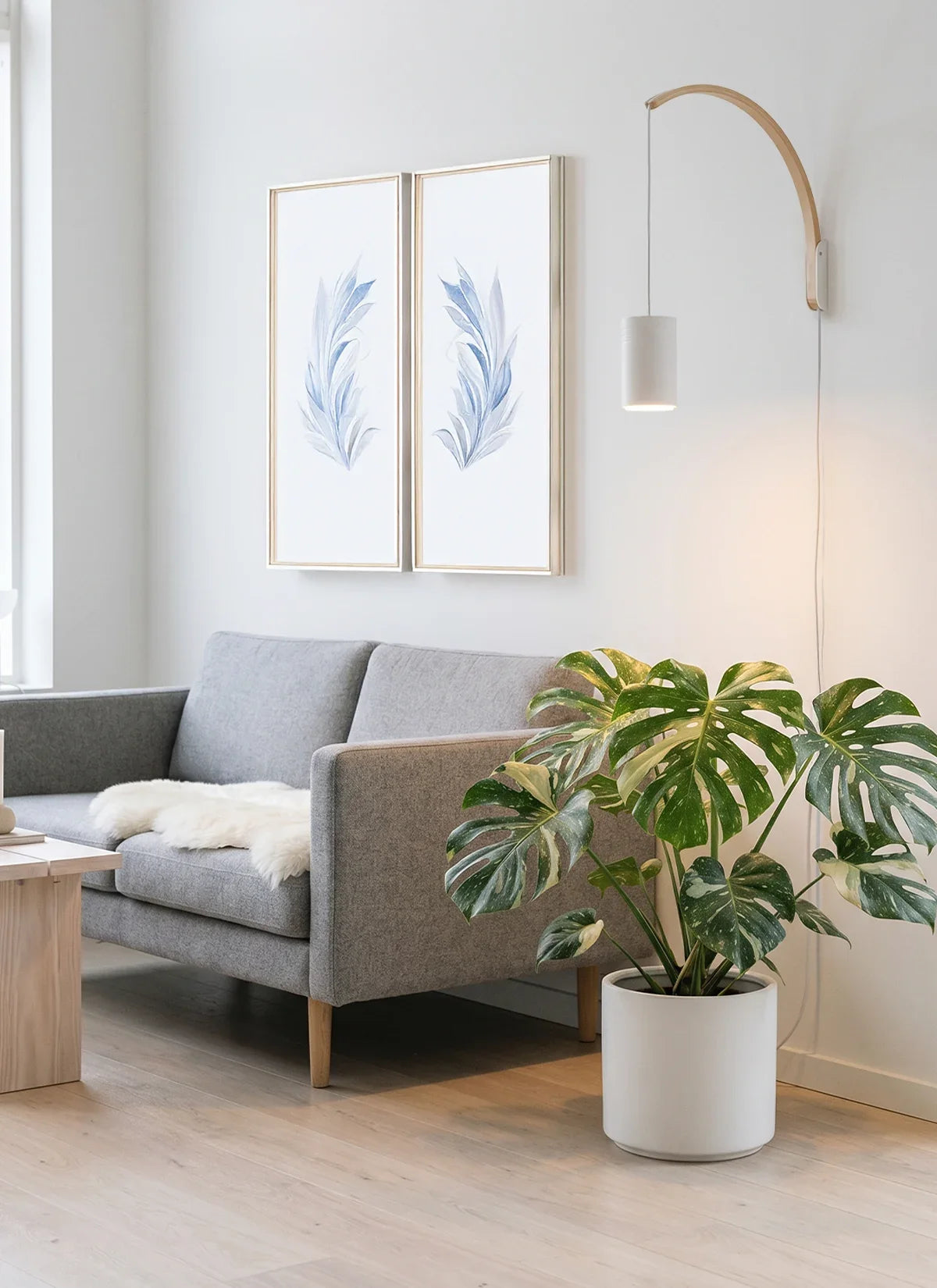 Luna™ Wooden Pendant Wall Mount