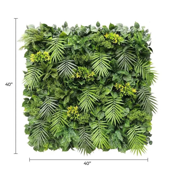 Sample Panel – Hawaiian Sunrise Flowering Vertical Garden (Small Sample)