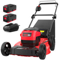 40V 21" Cordless Push Lawn Mower w/ Two 40V Batteries MB2400B