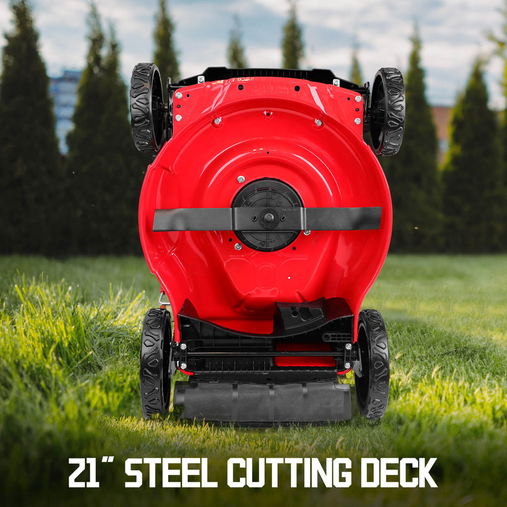 40V 21" Cordless Push Lawn Mower w/ Two 40V Batteries MB2400B