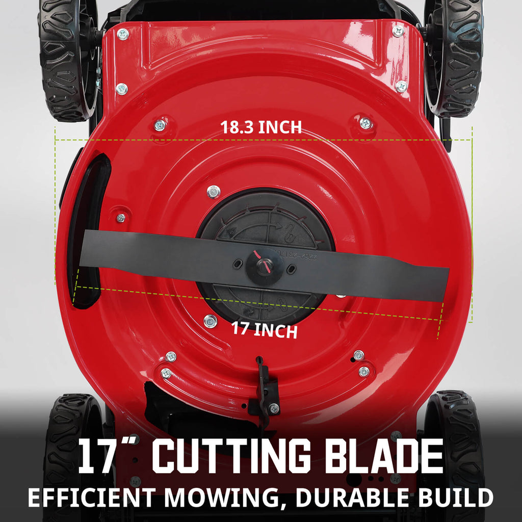 40V 17'' Cordless Lawn Mower & 40V Leaf Blower Combo Kit MB2480C