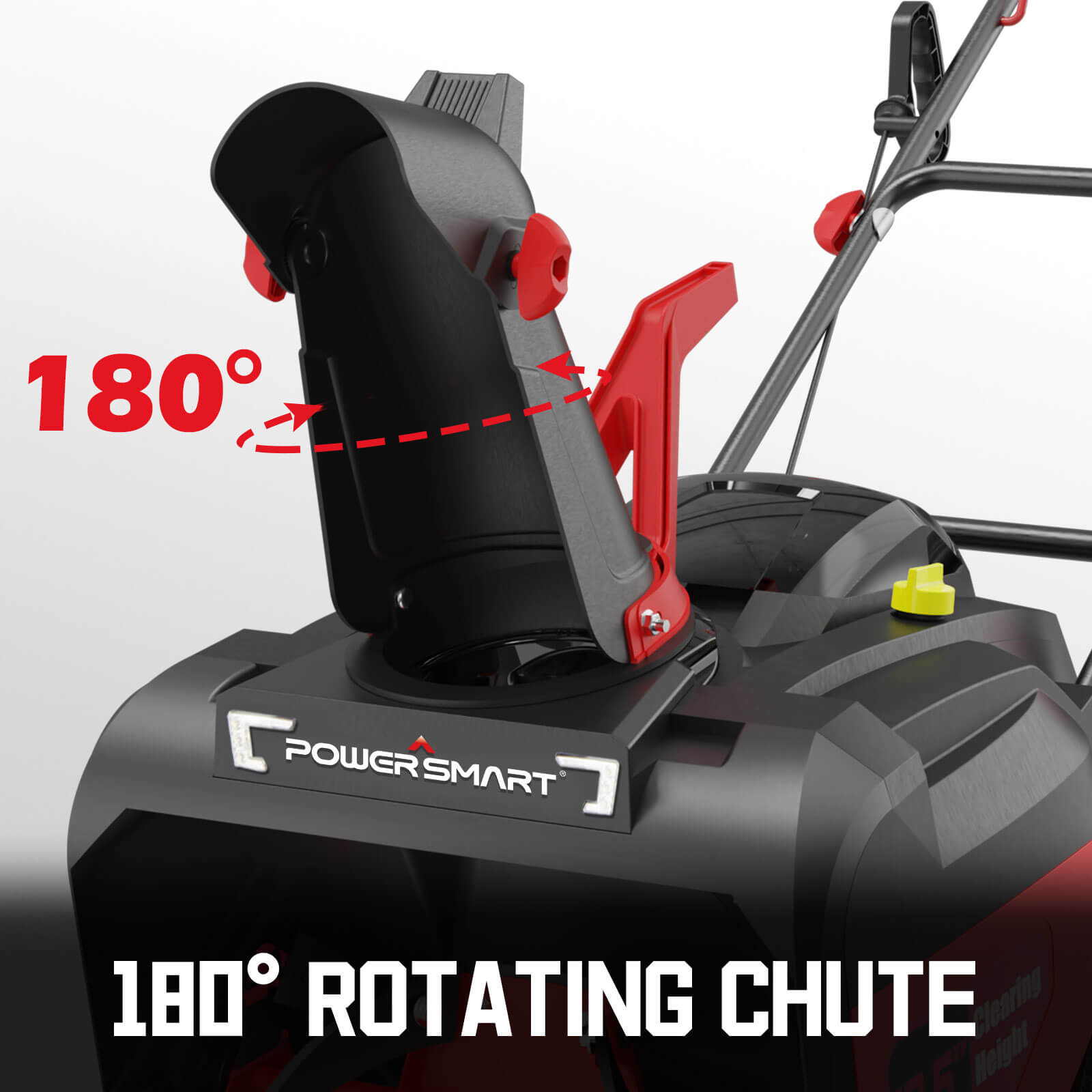 21'' 212cc Single Stage Gas Snow Blower w/ Electric Start w/ LED light MB7006B