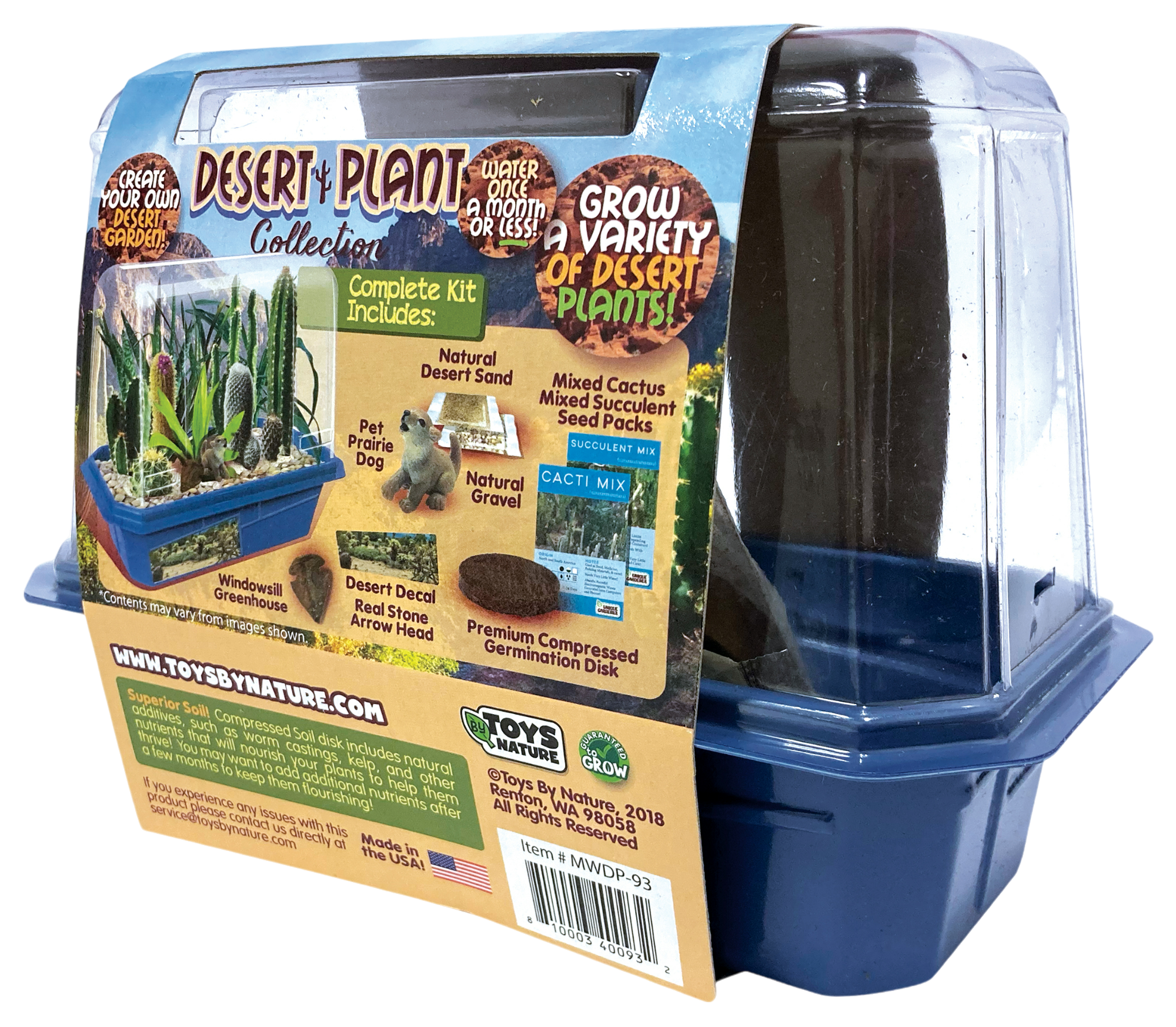 Desert Plant Collection Mini World Terrarium