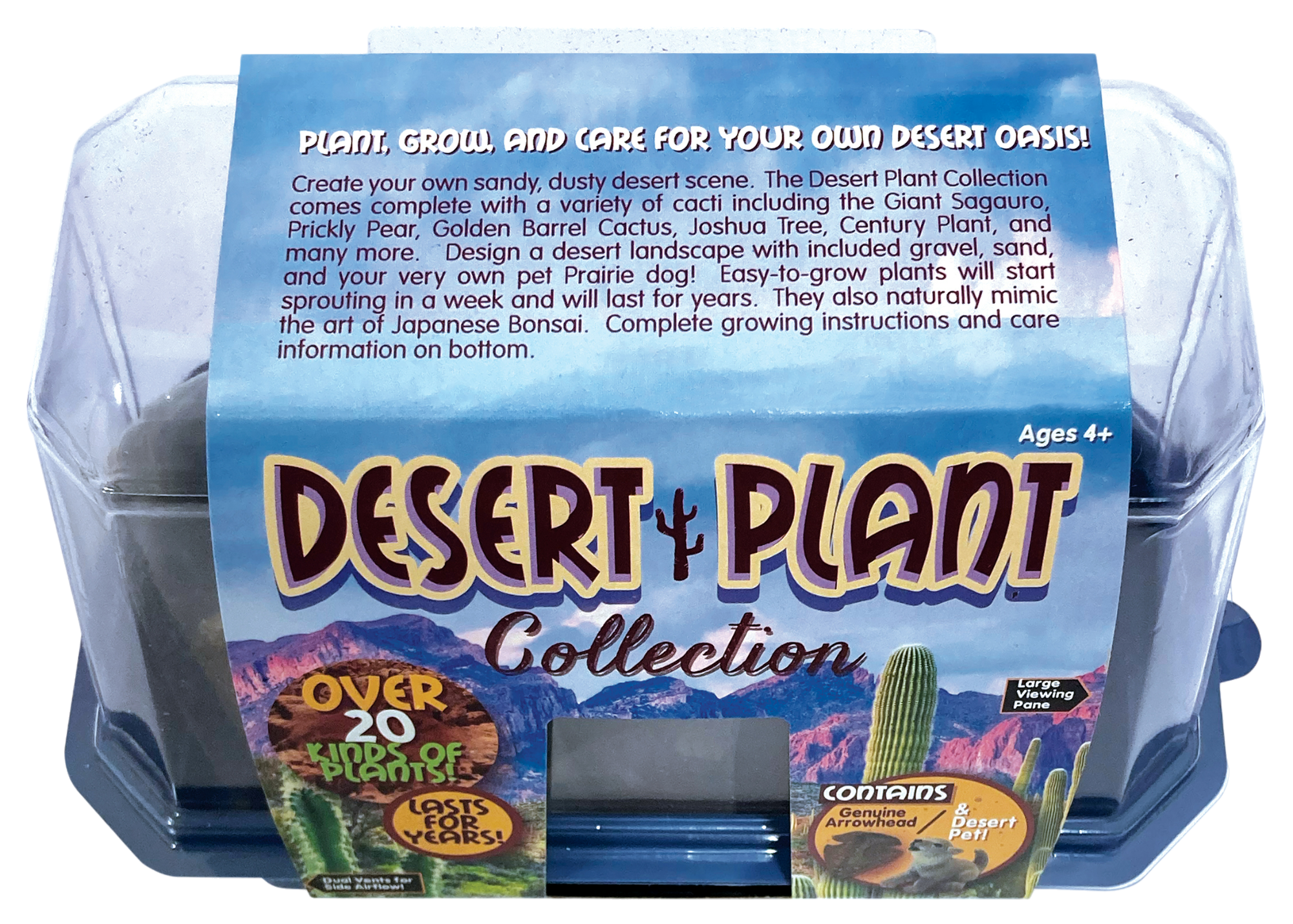 Desert Plant Collection Mini World Terrarium