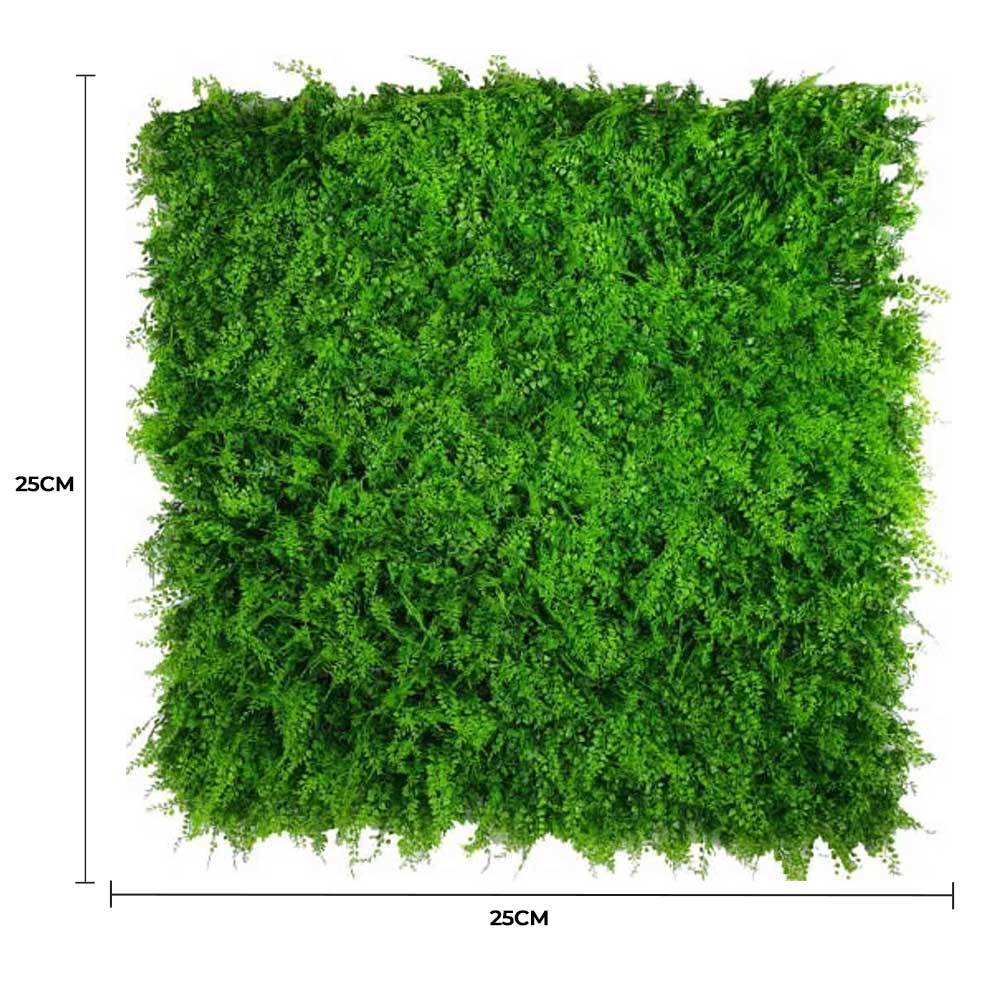 Sample Panel – Lush Fern Green Wall (Small Sample)